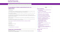 Desktop Screenshot of presscenter.ungpirat.se